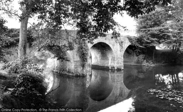 Photo of Keynsham, County Bridge From The River Chew c.1960