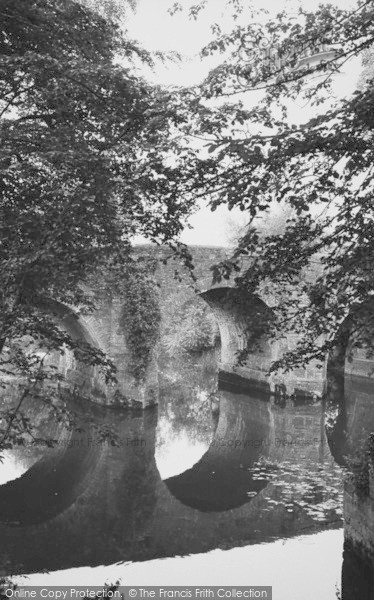 Photo of Keynsham, County Bridge From The River Chew c.1960