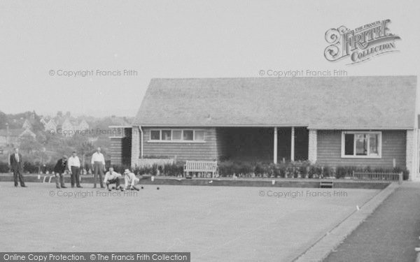 Photo of Keynsham, Playing Bowls c.1955