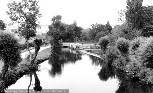 Photo of Keynsham, River Chew c.1960