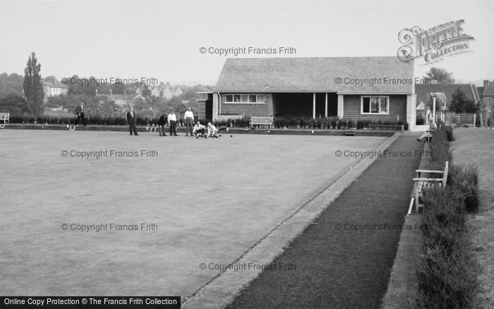 Photo of Keynsham, The Park Bowling Green c.1955