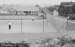 The Tennis Courts c.1960, Keynsham
