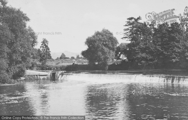 Photo of Keynsham, The Weir c.1950