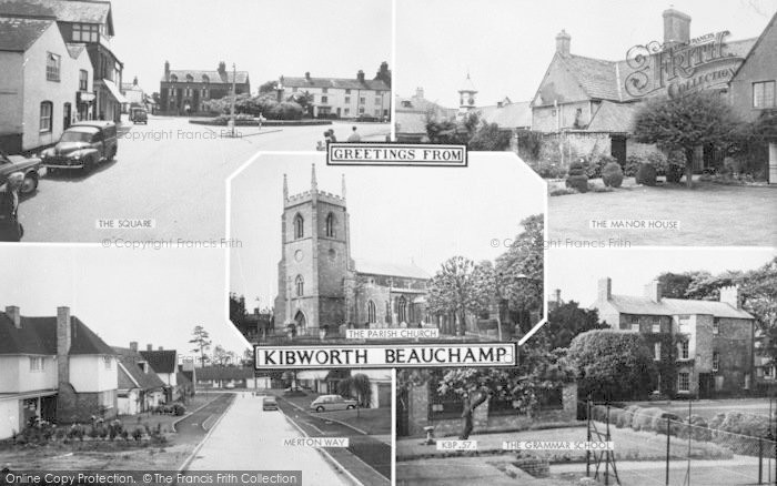 Photo of Kibworth Beauchamp, Composite c.1960