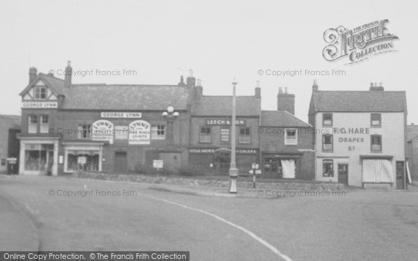 Photo of Kibworth Beauchamp, Shops In The Square c.1955