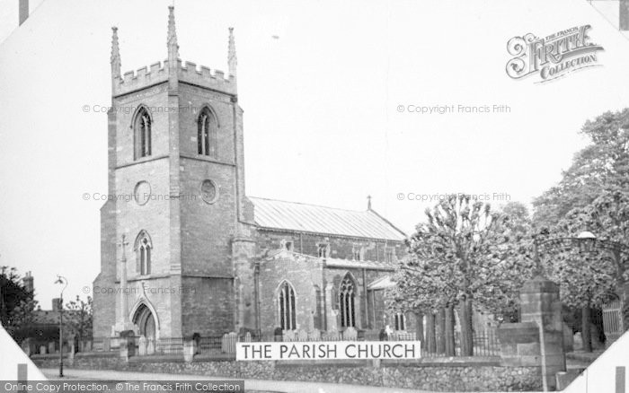 Photo of Kibworth Beauchamp, St Wilfrid's Church c.1955