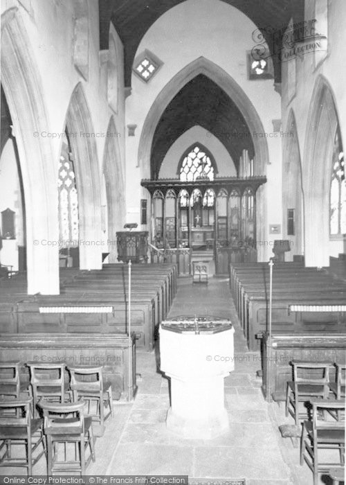 Photo of Kibworth Beauchamp, St Wilfrid's Church c.1960