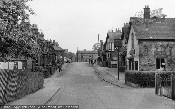 Photo of Kibworth Beauchamp, Station Street c.1955