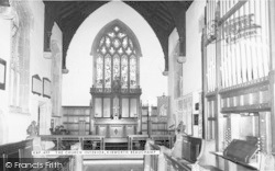 The Church Interior c.1960, Kibworth Beauchamp