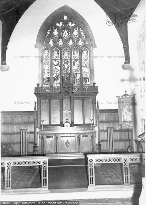 Photo of Kibworth Beauchamp, The Church Interior c.1960