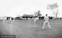 The Cricket Ground c.1955, Kibworth Beauchamp