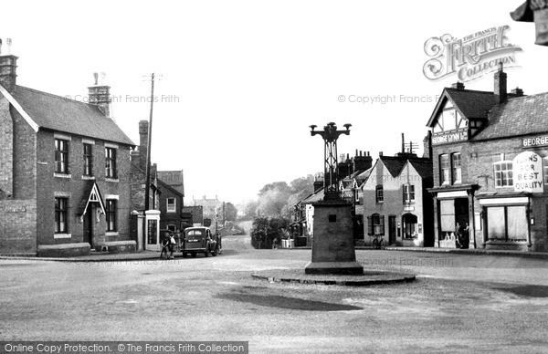 Photo of Kibworth Beauchamp, the Square c1955