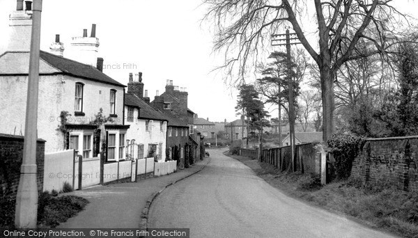 Photo of Kibworth Harcourt, Albert Street c.1955