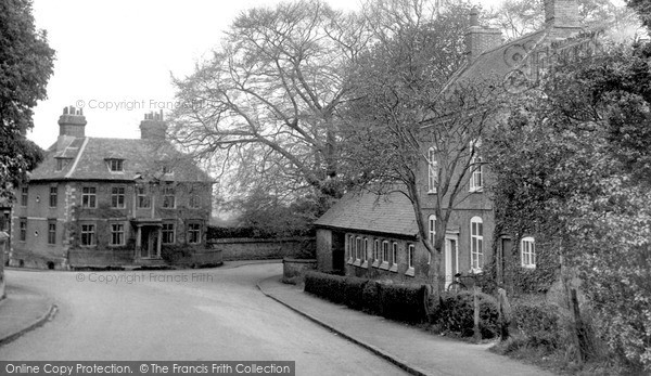 Photo of Kibworth Harcourt, Main Street c.1955