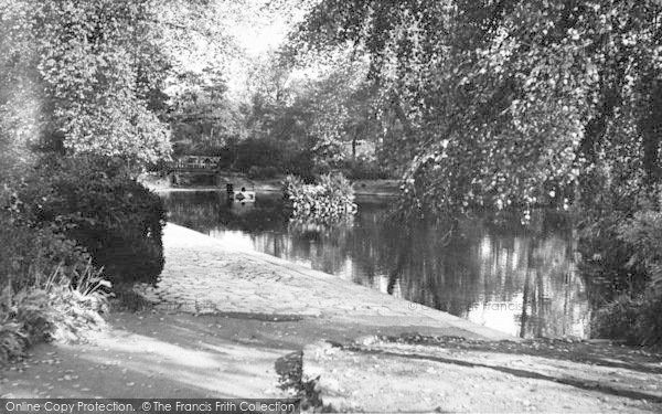 Photo of Kidderminster, Brinton Park c.1955