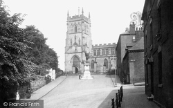 Church Street And St Mary And All Saints Church 1931, Kidderminster