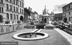 Clock Tower Gardens c.1960, Kidderminster