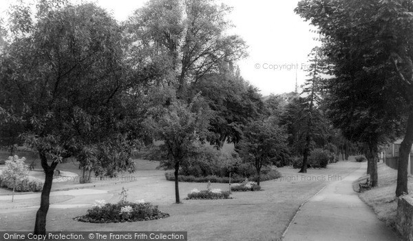 Photo of Kidderminster, Clock Tower Gardens c.1965
