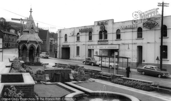 Photo of Kidderminster, Clock Tower Gardens c.1965