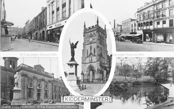 Photo of Kidderminster, Composite c.1950