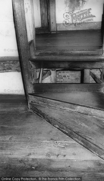 Photo of Kidderminster, Harvington Hall, Hiding Place In Staircase c.1965