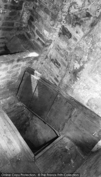Photo of Kidderminster, Harvington Hall, Hiding Place, South Bedroom c.1965