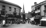 Looking Towards The Bull Ring 1931, Kidderminster