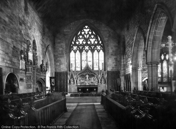 Photo of Kidderminster, Parish Church Interior 1931