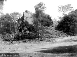 Peckett Rock, Habberley Valley c.1960, Kidderminster
