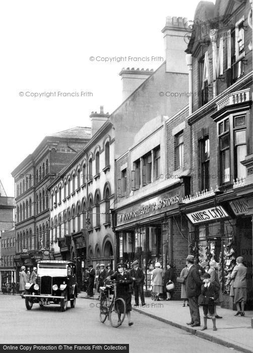 Photo of Kidderminster, Shopping On Vicar Street 1931
