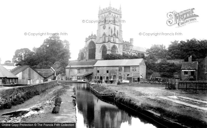 Photo of Kidderminster, St Mary And All Saints Church And Canal 1931