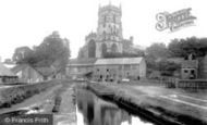 Kidderminster, St Mary and All Saints Church and Canal 1931