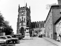 St Mary's Church c.1960, Kidderminster