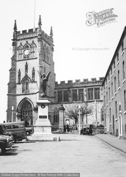 Photo of Kidderminster, St Mary's Church c.1960