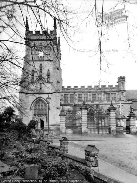 Photo of Kidderminster, St Mary's Parish Church c1950