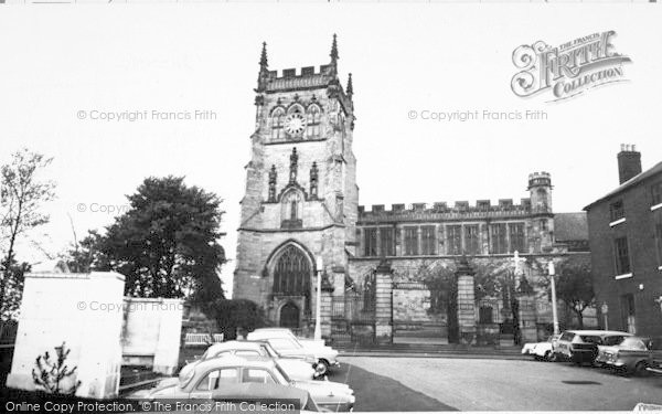 Photo of Kidderminster, St Mary's Parish Church c.1965