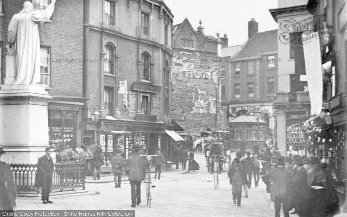 Photo of Kidderminster, The Bull Ring c.1890