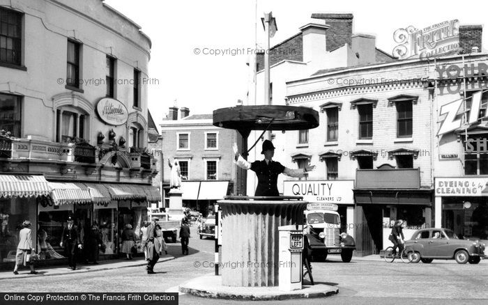 Photo of Kidderminster, The Policeman 1957