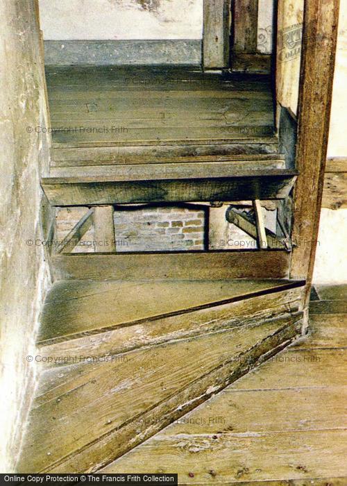 Photo of Kidderminster, The Priest Hiding Place In Main Staircase, Harvington Hall c.1965