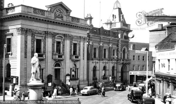 Photo of Kidderminster, The Town Hall c.1960
