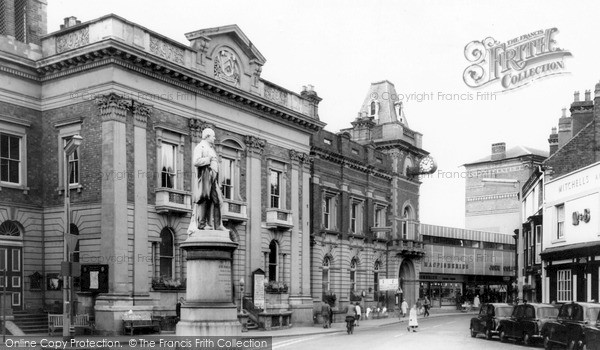 Photo of Kidderminster, Town Hall c.1965