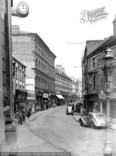 Photo of Kidderminster, Vicar Street c.1950