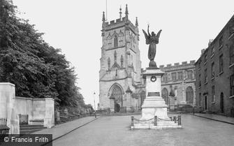 Kidderminster, War Memorials and St Mary and All Saints Church 1931