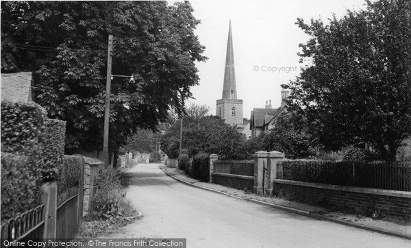Photo of Kidlington, Church Street c.1955