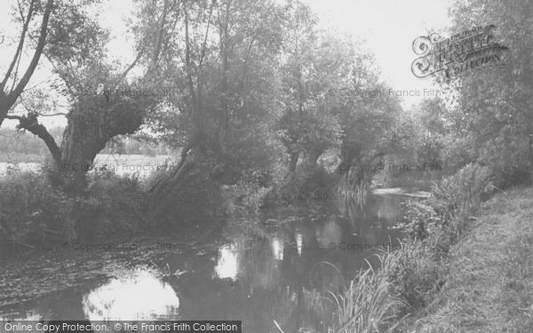 Photo of Kidlington, River Cherwell c.1955