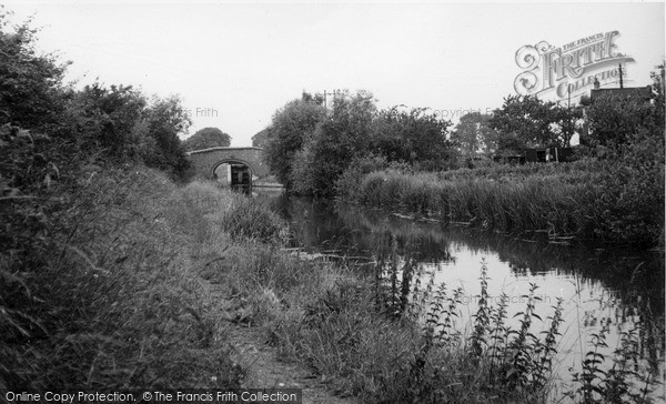 Photo of Kidlington, The Canal c.1955