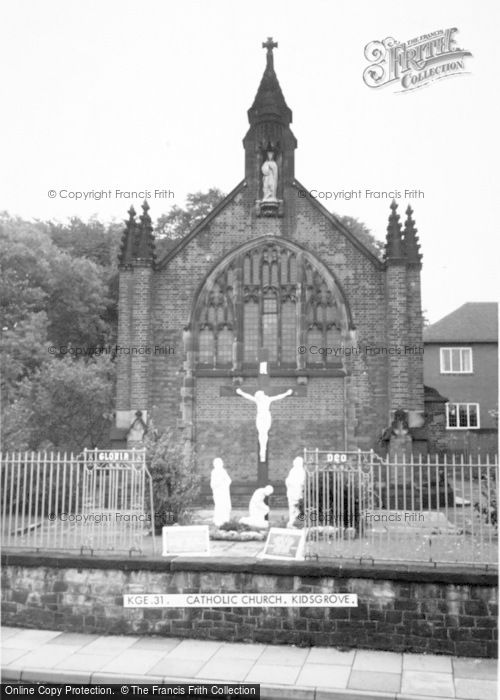 Photo of Kidsgrove, Catholic Church c.1965