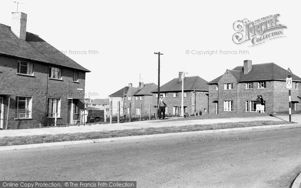 Photo of Kidsgrove, Galleys Bank Housing Estate c.1960