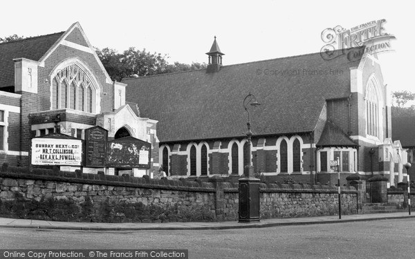 Photo of Kidsgrove, Methodist Church c.1960