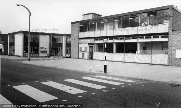 Photo of Kidsgrove, Post Office And  Library c.1965
